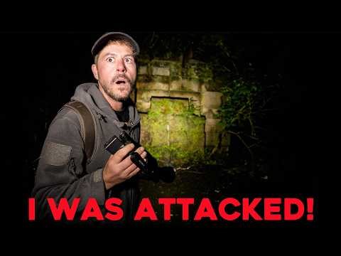 (I HAD TO RUN FOR MY LIFE!) I WAS ATTACKED at the HAUNTED MURDER VILLAGE IN REMOTE JAPANESE WOODS