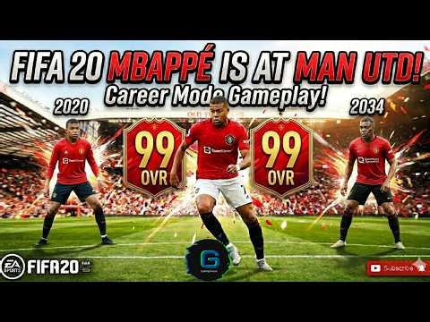 🔴 "This is How to Keep Mbappé at 99+ Rating Until 2034! FIFA 20 Man Utd Career Mode (PS5)"