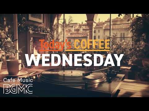 Jazz Relaxing Music ☕ Sunlit Tuscan Rooftop Cafe Jazz - Smooth Piano & Bossa for Wednesday Focus