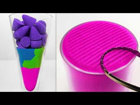 Very Satisfying and Relaxing Video 359 Kinetic Sand ASMR