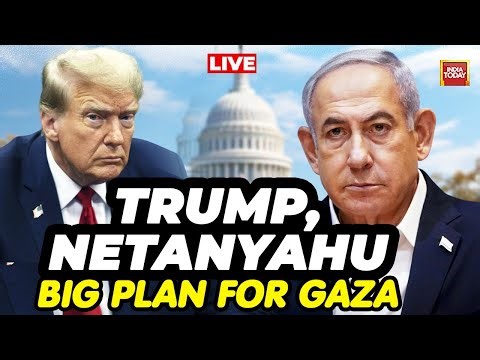Donald Trump LIVE With Benjamin Netanyahu On Gaza Ceasefire | Donald Trump News | Gaza News LIVE