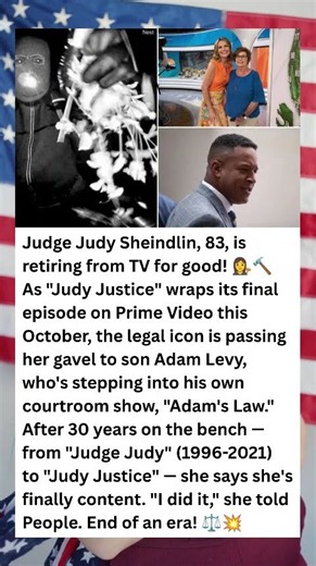 🚨 JUDGE JUDY STEPS DOWN AT 83!