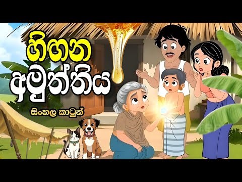 හිඟන අමුත්තිය - Sinhala cartoon | sinhala lama kathandara #sinhalacartoon #lamakathandara