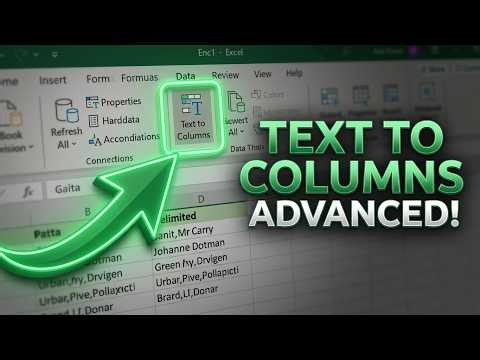 Advanced Excel Text to Columns: Stop Wasting Hours Cleaning Complex Data