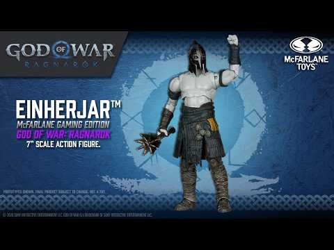 NEW: God of War Ragnarok™ Gaming Edition™ Einherjar™ 7" Action Figure | Action Figure Showcase
