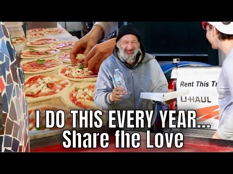 Please Share the Message. We Made pizzas for everyone...