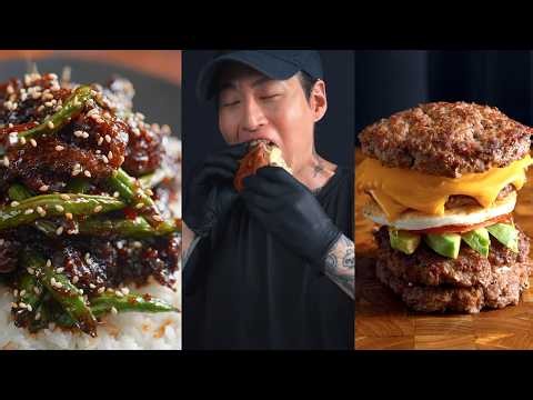 Best of Zach Choi Foods: Beef | MUKBANG | COOKING | ASMR
