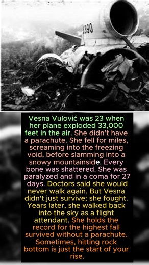 She Fell 33,000 Feet Without a Parachute! 😱