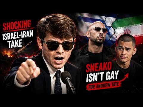 Nick Fuentes Sneako Isn't Gay for Andrew Tate & His Shocking Israel-Iran Take