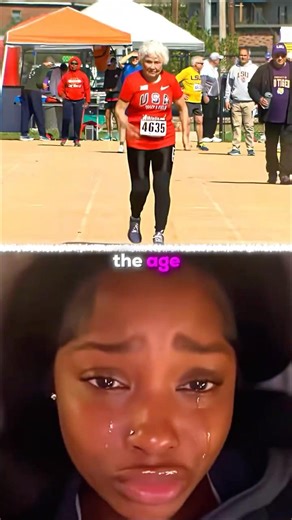 She Ran 100m at Age of 105 🥹🔥