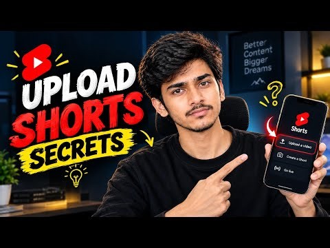How to Upload YouTube Shorts in 2026 ( to get more views)