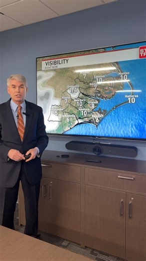 Here’s your morning weather update with Meteorologist Les Still: | WCTI News 12