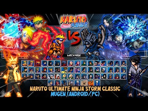 NEW‼️ Naruto Shippuden: Naruto Ultimate Ninja Storm Classic MUGEN HD Version Edition (Android/Pc)