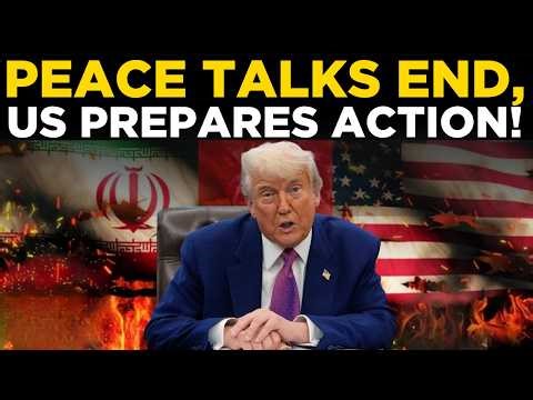 Trump LIVE: US Ready For Action After Peace Talks Fail With Iran | After Talks, US Signals TO Action