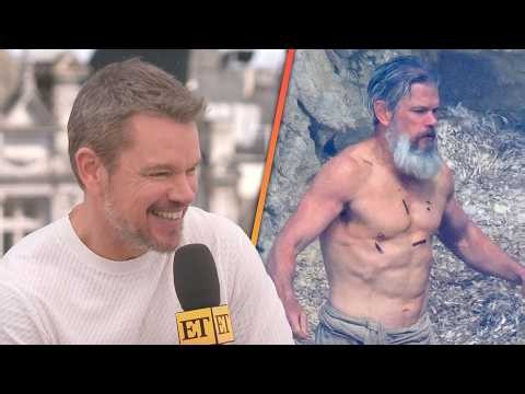 Matt Damon REACTS to 'Tries to Get Home' Meme and The Odyssey TRANSFORMATION (Exclusive)