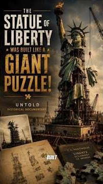 🗽“Do You know ,The Statue of Liberty Was Built Like a Giant Puzzle?” Historical Documentary #usa