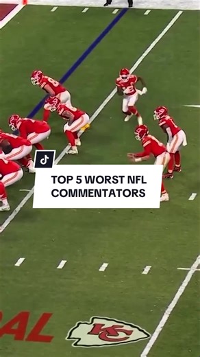 Top 5 Worst NFL Commentators Revealed