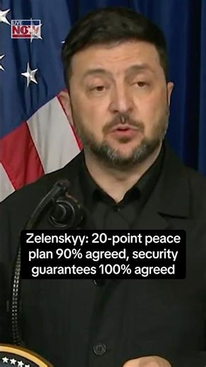 Zelenskyy talks 20-point peace plan