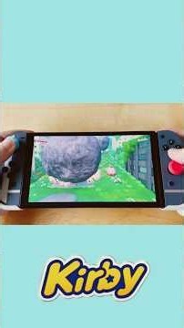 Outrunning a GIANT boulder in Kirby!