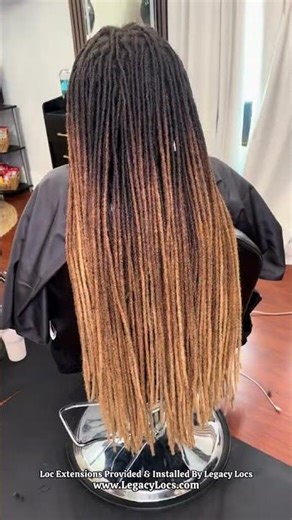 Loc Extensions Before & After | Legacy Locs