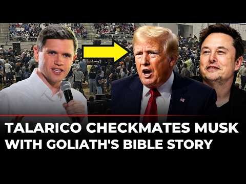 Talarico Wins The Crowd With David vs. Goliath Bible Story, Takes Direct Aim At Elon Musk & Paxton
