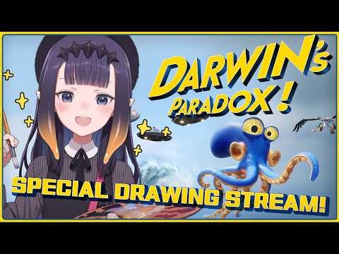 【Darwin's Paradox】【Drawing】Special Drawing Stream of....Darwin...dachi....?! #ad