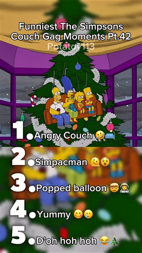 Funniest The Simpsons Couch Gag Moments Pt.42 👨‍👩‍👧‍👦🍩🏠 (no.4 the eggs!!🤣👀)