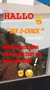 Spur Z "Neujahrs-Gruss 2026" ✌️ 🤗 "DER Z-CRACK" Modellbahnvideos im Maßstab 1zu220 😎