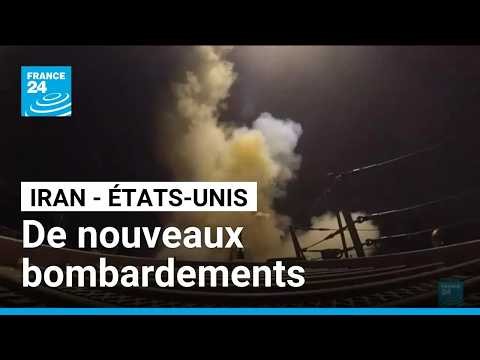 Les États-Unis frappent l'Iran, Téhéran riposte en ciblant des bases du Golfe • FRANCE 24