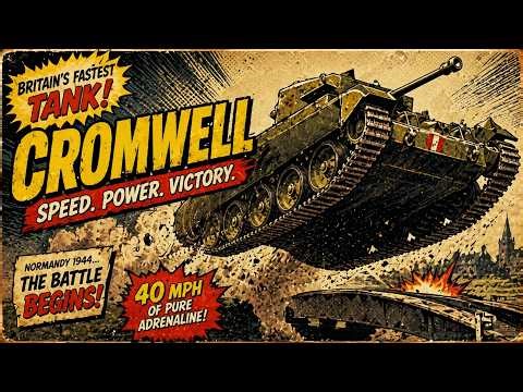 Cromwell Unleashed: Britain’s Fastest Tank in Action | WWII Power & Speed