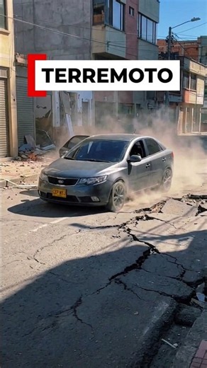 Terremoto Sacude autos en Colombia: Vídeos Reales
