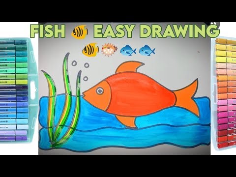How To Draw A Fish (EASY & FUN!)