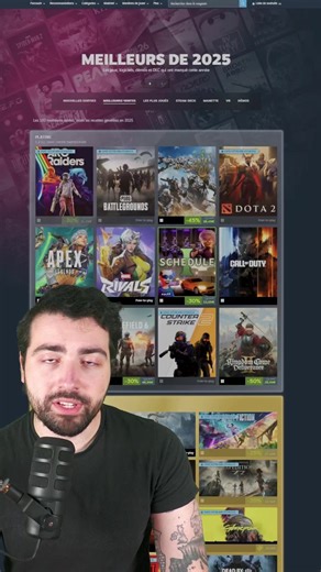 les jeux les mieux vendus sur PC et Steam #videogames #jeuxvideo
