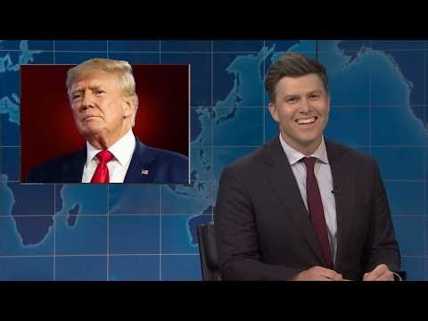 SNL Weekend Update ROASTS Trump On Immigration And Iran War