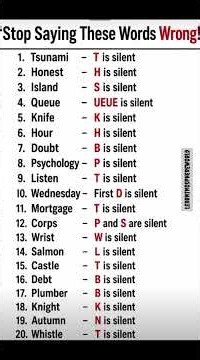 Stop Saying These Words Wrong! 😱🗣️ | Fix Your English Pronunciation #shorts