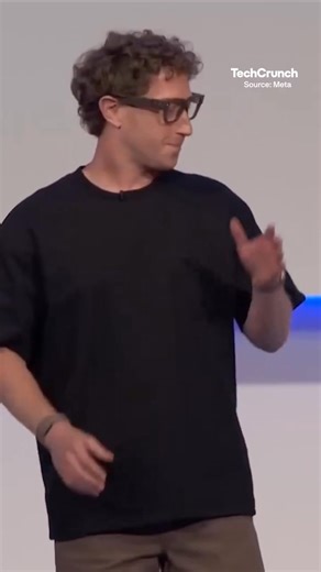 Watch Mark Zuckerberg reveal the Meta Ray-Ban Display, which feature a high-res display, and a neural band that controls actions like texting or selecting apps through "barely perceptible muscle movements." | TechCrunch