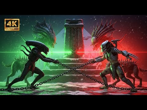 ALIEN vs PREDATOR: Xenomorph Unlocks Queen Form! ⚔ The Horror War