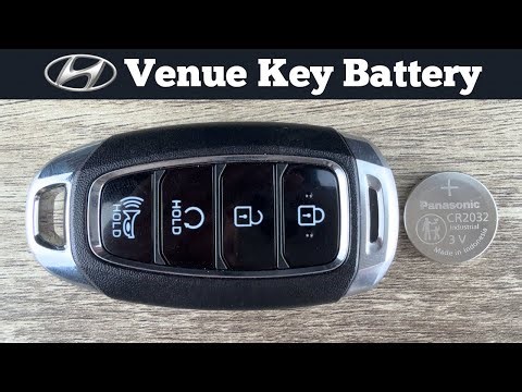 2020 - 2026 HYUNDAI VENUE Key Fob Battery Replacement - How To DIY Change Replace Remote Batteries