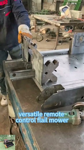 Wireless radio control tracked weed trimmer China manufacturer factory distributor#slopemower