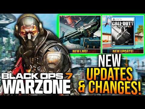 New CALL OF DUTY UPDATE PATCH NOTES, NEW WEAPON, & BLACK OPS 2 UPDATE!