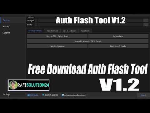 Free Download Auth Flash Tool V1.2