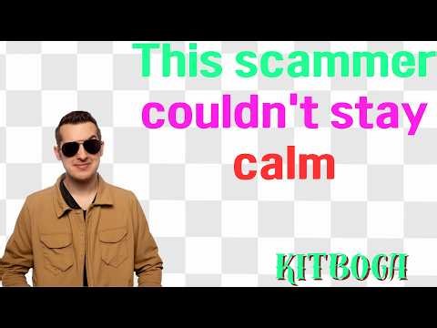 Kitboga | This scammer couldn’t stay calm | pranking scammers