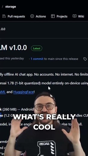 Run AI Offline?! Bonsai LLM on your Phone & PC!