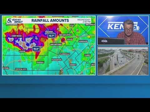 LIVE | San Antonio storm, floods, torando latest | Weather Impact Alert Forecast