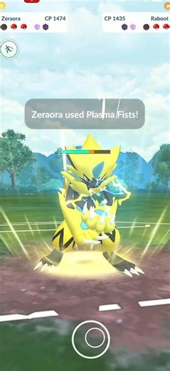 ⚡ Zeraora’s Final Stand Was CRAZY! ⚡ #pokemongo #pokemon #gbl #gaming #gamingvideos #zeraora #aura