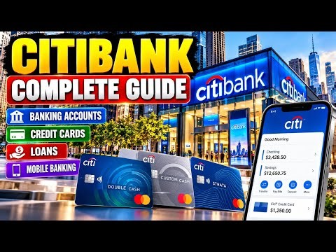 Citibank Complete Guide USA | Open Bank Account, Credit Cards, Loans & Benefits