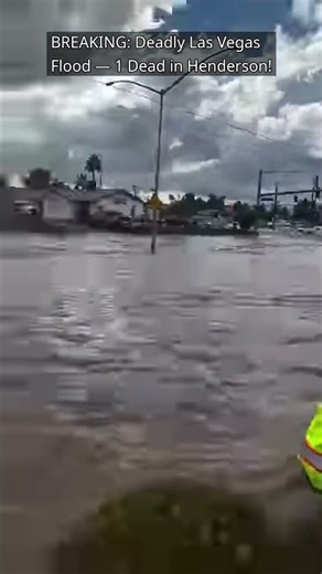 BREAKING: Deadly Las Vegas Flood — 1 Dead in Henderson! #Shorts
