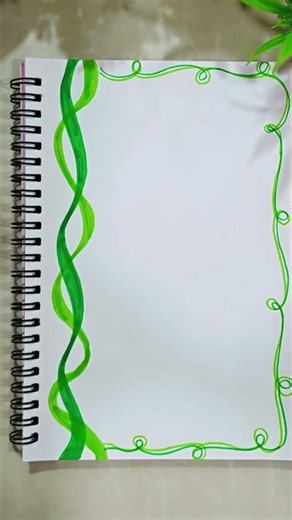 Easy border designs for project work