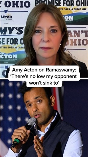 Amy Acton on Ramaswamy: ‘There’s no low my opponent won’t sink to’