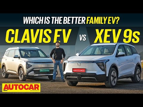 Mahindra XEV 9S vs Kia Carens Clavis EV - 7-seater EVs battle it out | Comparison | Autocar India